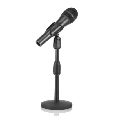 Picture of L4 Desktop Microphone Stand Adjustable Foldable Table Mic Stand with Mic Clip Stand - Mic Holder