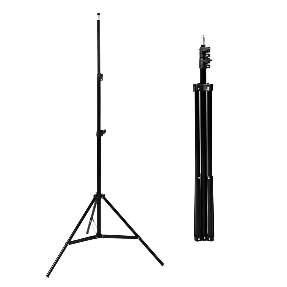 Picture of 7 Feet Long Ring Light stand Tripod - Black