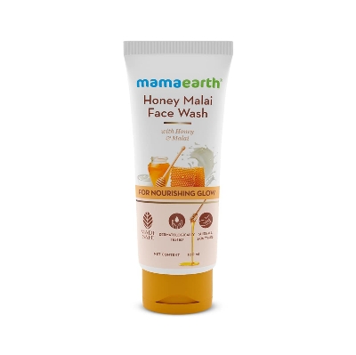 Picture of Mamaearth Honey Malai Face Wash with Honey & Malai For Nourishing Glow 100 ml