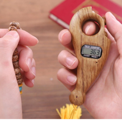 Picture of Digital Tasbih Counter / Rotating Prayer Beads Digital Counter Portable Finger Tasbeeh Misbaha Counter Prayer Islamic Tasbih Muslim Eid Gifts