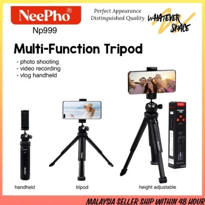 Picture of NeePho Np-999 Tripod Multi Function Tripod Handheld Extendable Selfie Stick