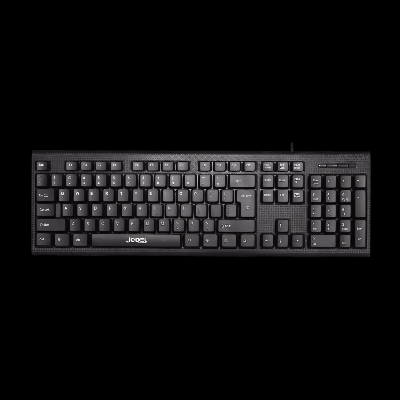 Picture of Universal USB Wired Keyboard with English Bangla and Alphabets – Compatible with PC, Laptop & Desktop Computers – Ergonomic Design for Office Work, Study & Gaming Use - by Cyber Mart