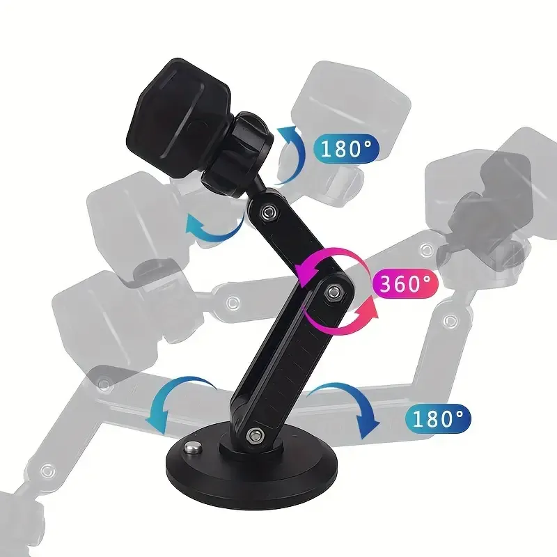 Picture of Car Mount (BY-560) Multifunctional 360 Degree Rotation Mobile Stand for Car - Car Phone Holder
