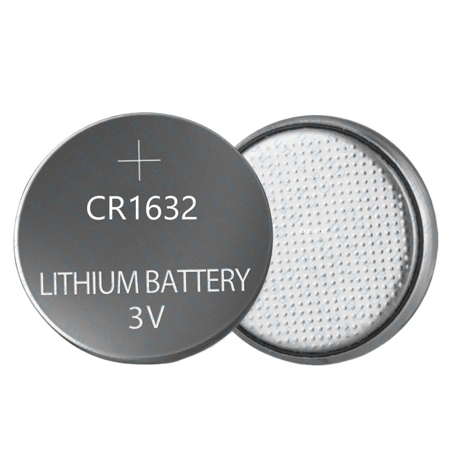 Picture of CR1632 Lithium Battery Button 3V Cell Coin Battery for Selfie Stick Remote, Car Key, Various Remote, Watch, Toys, Motherboard