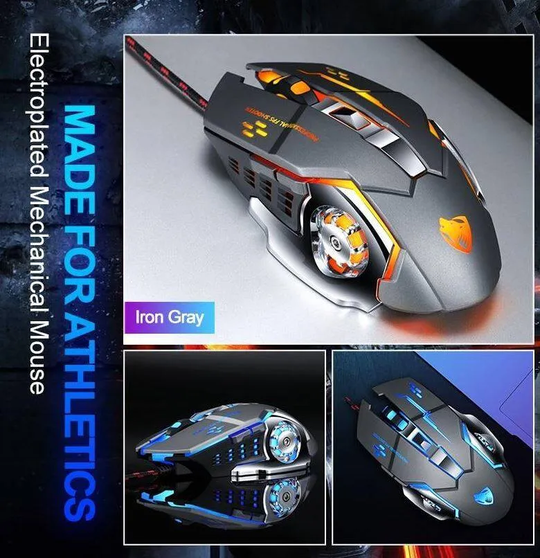 Picture of T9/G11/N3/C25 Dpi Adjustable Led Gaming Mouse - Customize Your Gaming Experience
