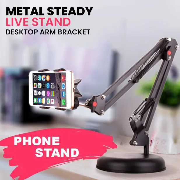 Picture of Universal Multifunctional Smartphone Bracket Table Desktop Video Frame Vocal Stents with Phone Bracket - Mobile Stand