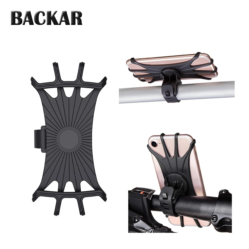 Picture of Bike Phone Holder Bicycle Mobile Cellphone Holder Motorcycle Stand Suporte Celular For iPhone Samsung Xiaomi Gsm Houder Fiets