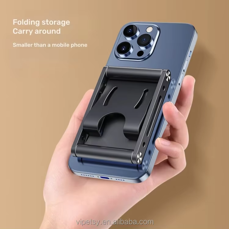 Picture of Z6 Premium Full Metal Phone & Tablet Stand – Heavy Duty Non-Slip Adjustable Holder for Desk, Office & Home Use - Premium Mobile stand Holder by Cyber Mart