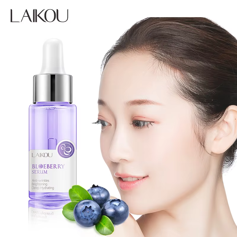 Picture of LAIKOU Blueberry Facial Serum Moisturing Skin Hydrating Repair Skin Improve Roughness Smoothing