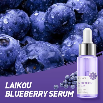 Picture of LAIKOU Blueberry Facial Serum Moisturing Skin Hydrating Repair Skin Improve Roughness Smoothing
