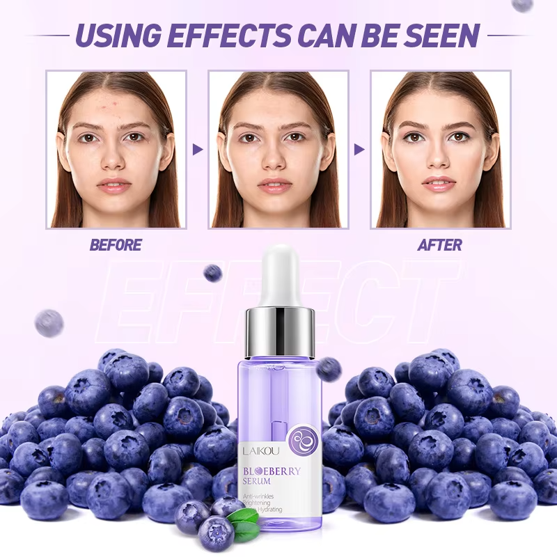 Picture of LAIKOU Blueberry Facial Serum Moisturing Skin Hydrating Repair Skin Improve Roughness Smoothing