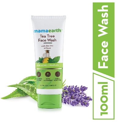 Picture of Mamaearth tea tree facewash for acne & pimples – 100ml