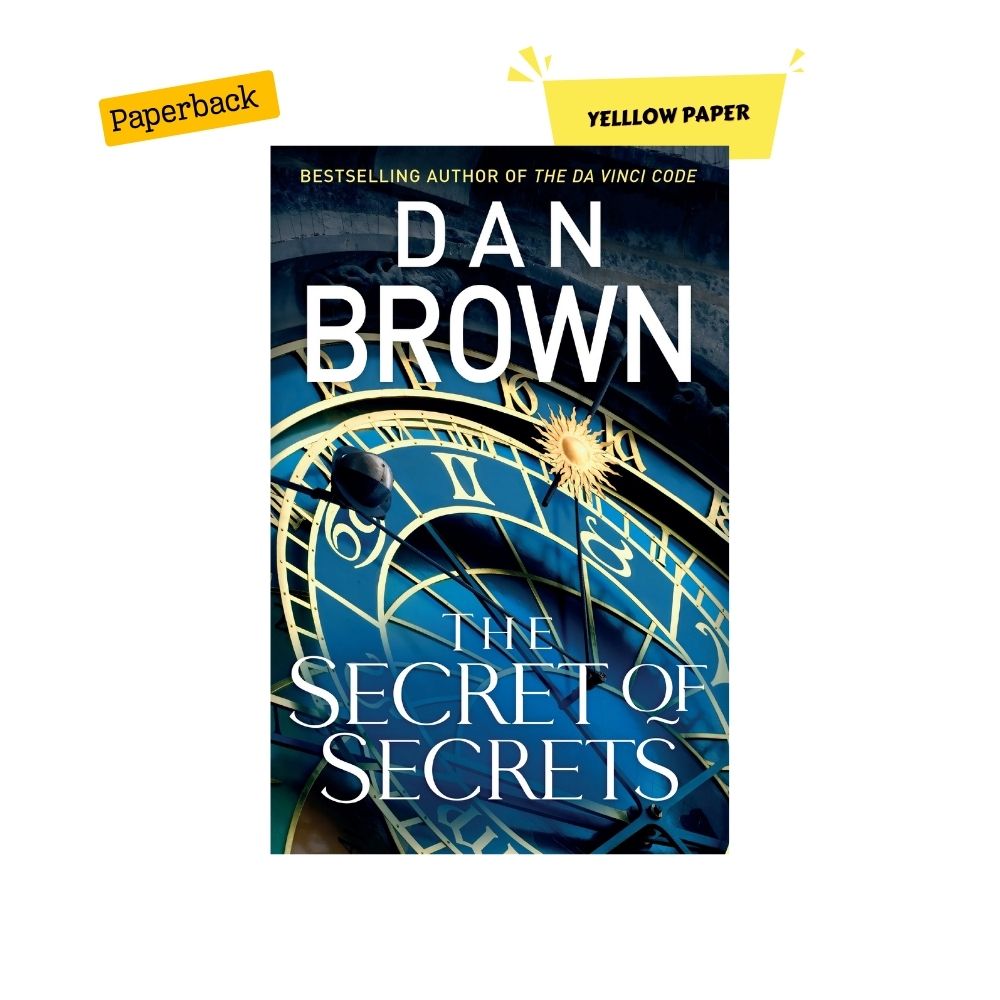 Picture of The Secret of Secrets by Dan Brown - Yellow - Paperback