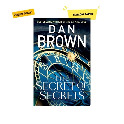 Picture of The Secret of Secrets by Dan Brown - Yellow - Paperback