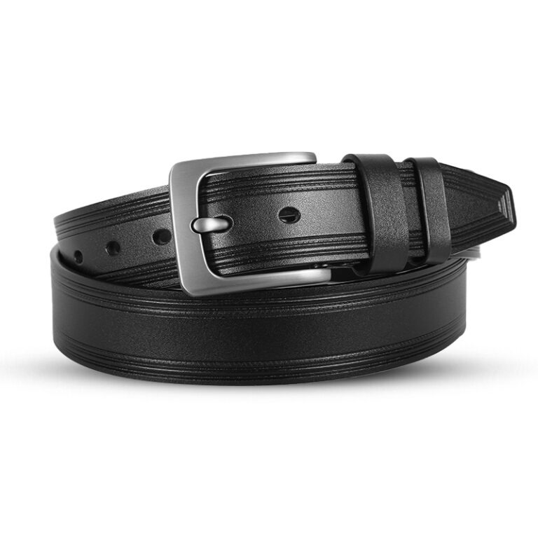 Picture of Classic Black One Part Leather Belt For Men-IB112