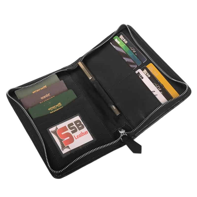 Picture of Multiple Passport And Card Slots Leather wallet SB-W206 | Premium