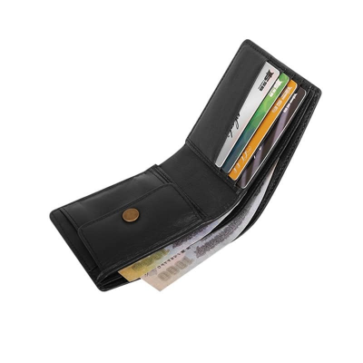 Picture of Zippered Bi-fold Slim Wallet SB-W55 | Premium