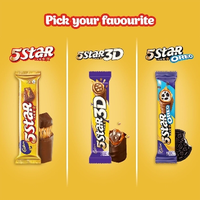 Cadbury 5 Star Oreo Chocolate Bar 40g IDConline shop bangladeshothoba.com