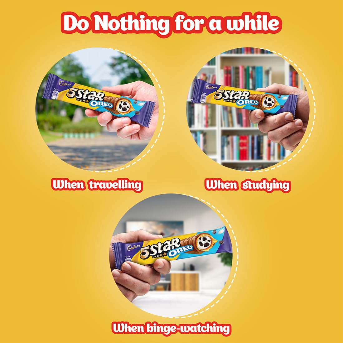 Cadbury 5 Star Oreo Chocolate Bar 21g IDConline shop bangladeshothoba.com