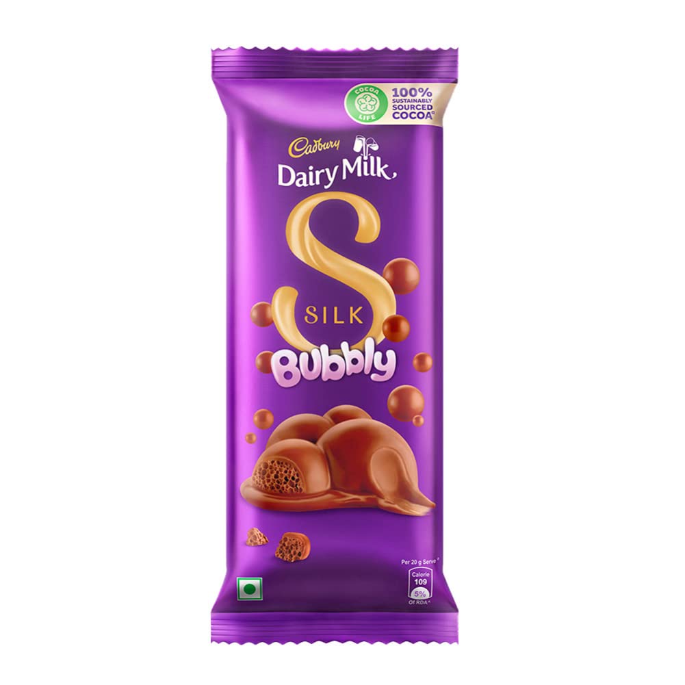 Cadbury Dairy Milk Silk Bubbly Chocolate 46g IDConline shop bangladeshothoba.com