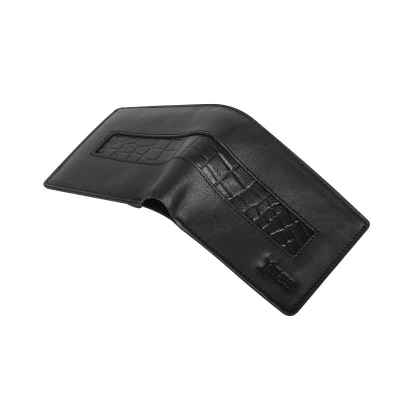 Picture of Black Elegance Croco Textured Leather Wallet For Men SB-W242