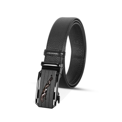 Picture of Stylish Black Leather Gear Belt For Men SB-IB037