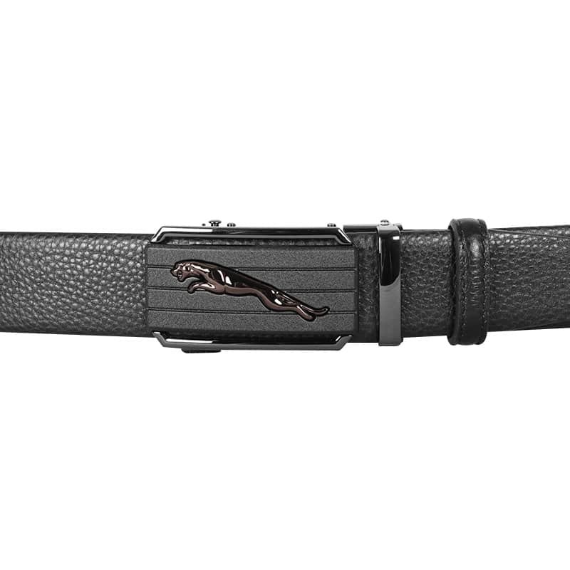 Picture of Stylish Black Leather Gear Belt For Men SB-IB037