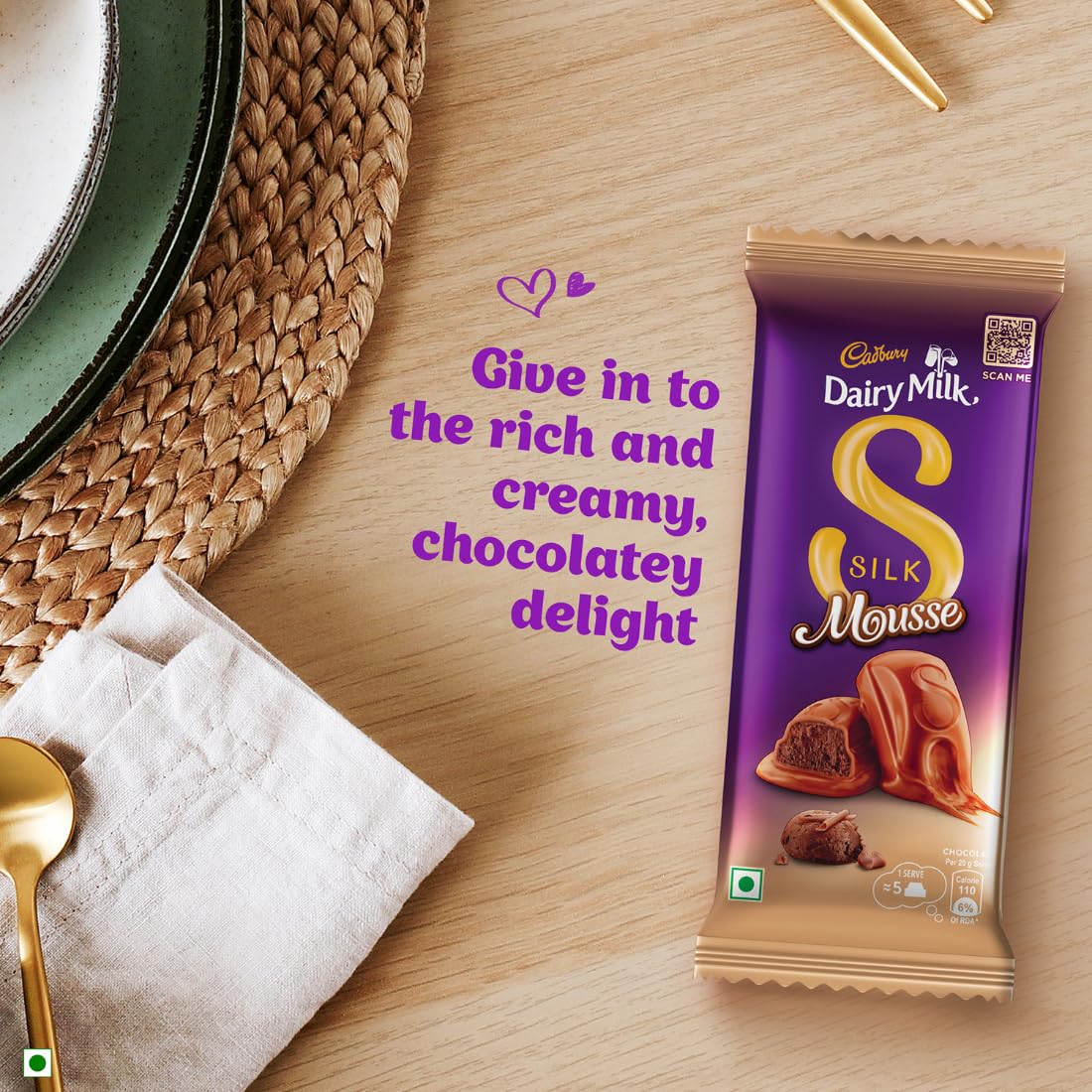 Cadbury Dairy Milk Silk Mousse Chocolate Bar 48.5gm IDConline shop bangladeshothoba.com