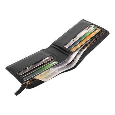 Picture of Classic Soft Leather Bi-Fold Wallet SB-W238