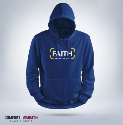 Picture of "Faith" Islamic Hoodie (Royal Blue)