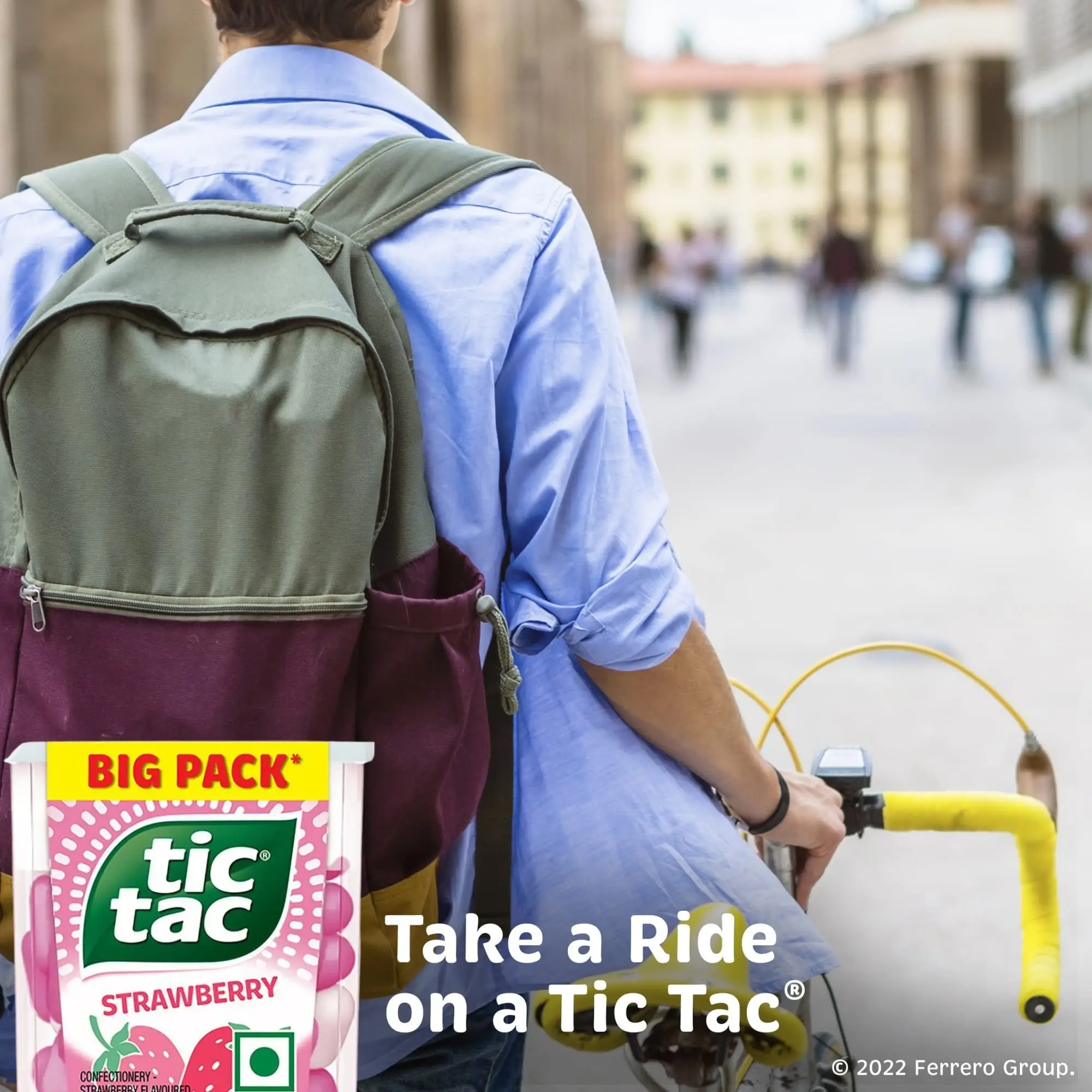 Tic Tac Strawberry Mouth Freshner 13gm IDConline shop bangladeshothoba.com