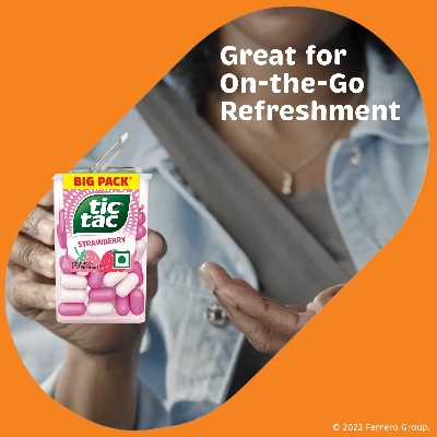 Tic Tac Strawberry Mouth Freshner 13gm IDConline shop bangladeshothoba.com