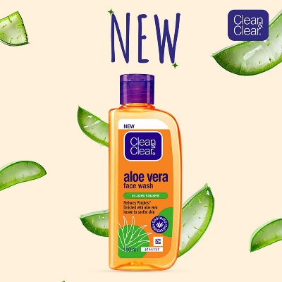 Clean & Clear Aloe Vera Facewash 100ml IDConline shop bangladeshothoba.com