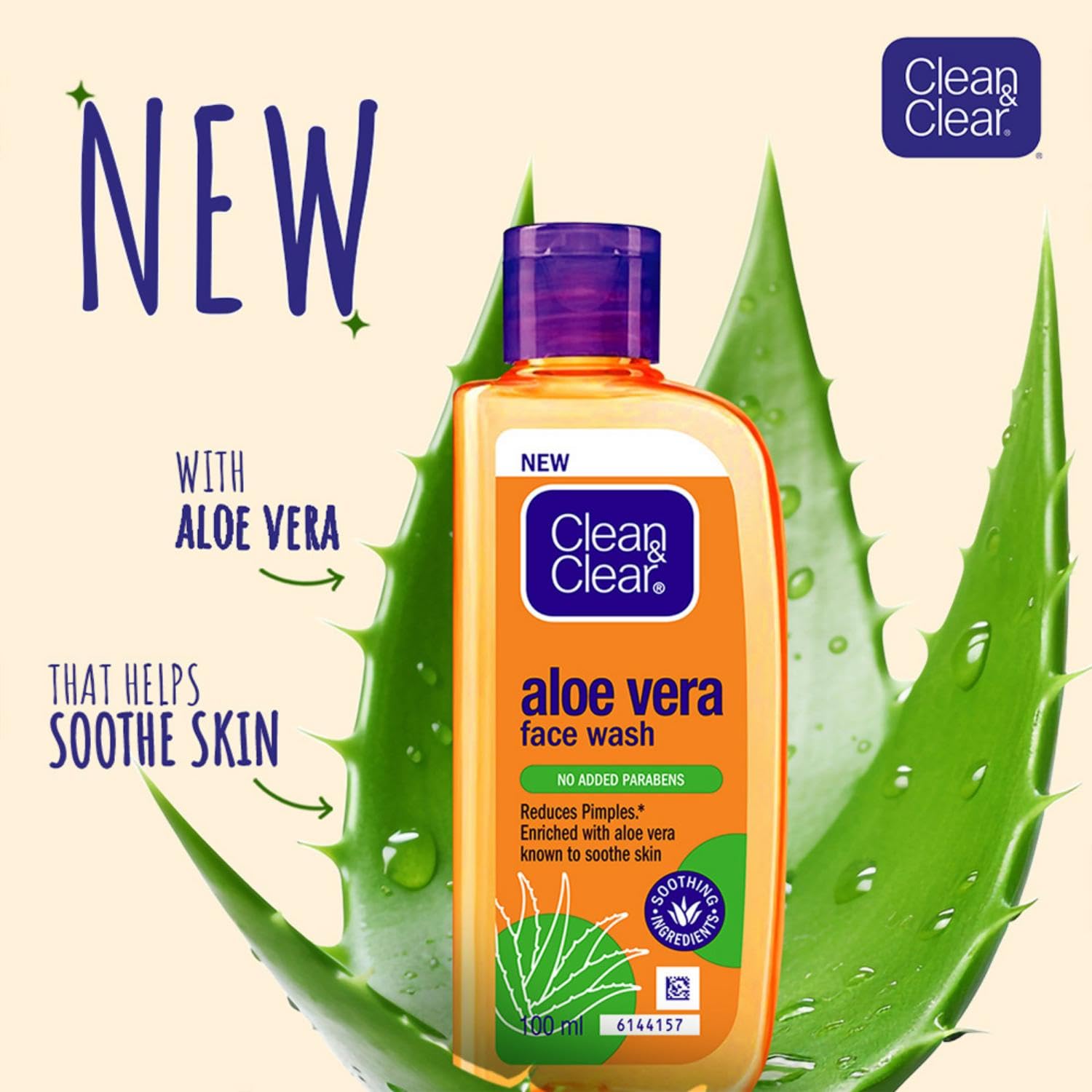 Clean & Clear Aloe Vera Facewash 100ml IDConline shop bangladeshothoba.com