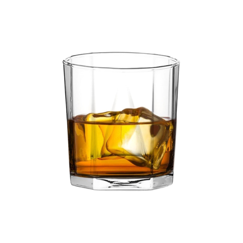 Picture of Ocean Pyramid Tumbler Rock  (370ml): Stylish, Durable Glassware for Everyday & Entertaining, 1pcs – 2311