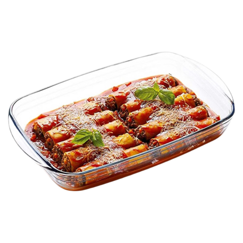 Picture of OCusine Roaster Rectangular 35 x 22cm - Transparent - 2.6 Ltr – 248BC00