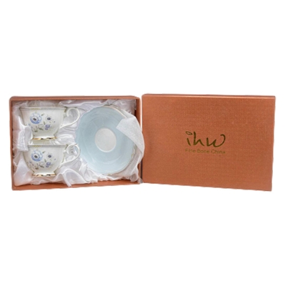 Picture of Tea Cup & Saucer Set, 4 Pieces (2 Cups & 2 Saucers) - S3271D5BCS