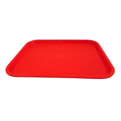 Picture of Tray Fast Food Red 42x30.5x 3.5 Cm - 818FF