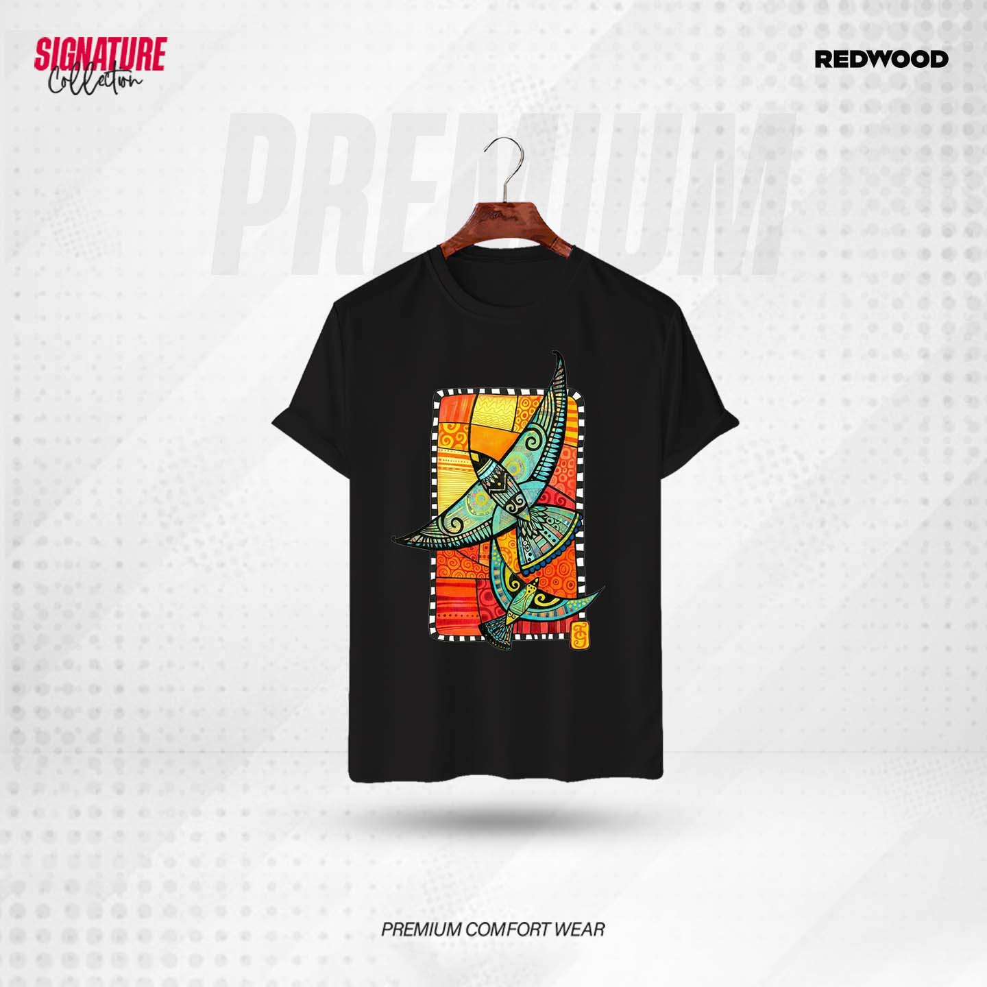 Picture of REDWOOD Premium T-Shirt "Bird"