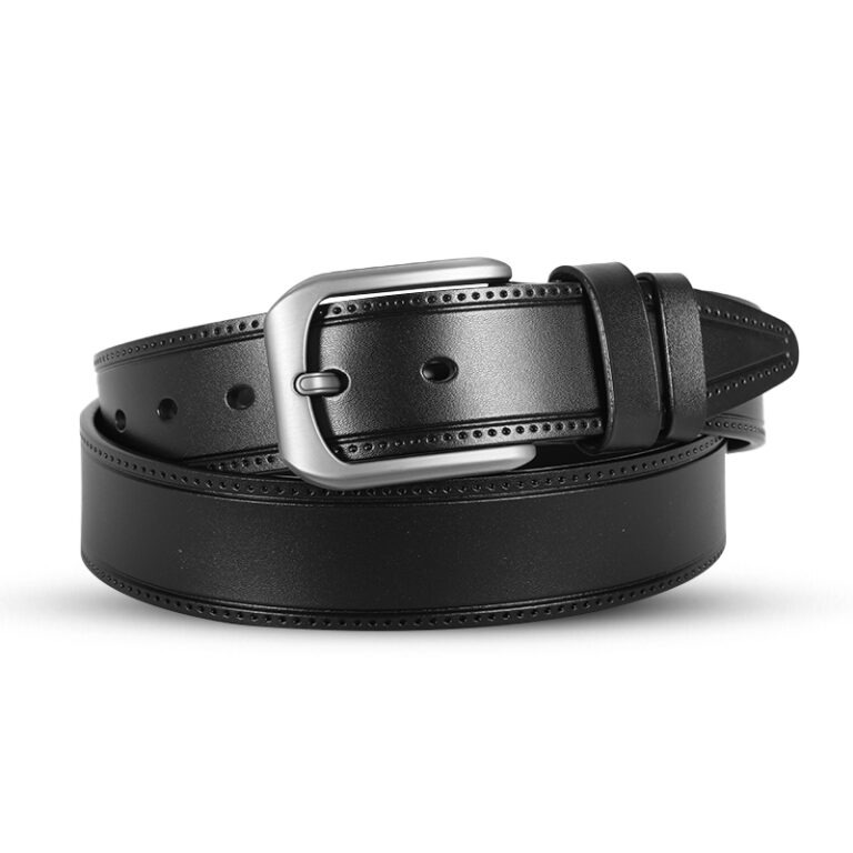 Picture of Classic Black One Part Leather Belt For Men-IB108