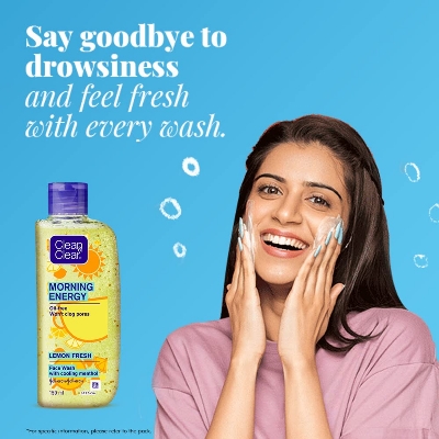 Clean & Clear Morning Energy Lemon Fresh Face Wash 100ml IDConline shop bangladeshothoba.com