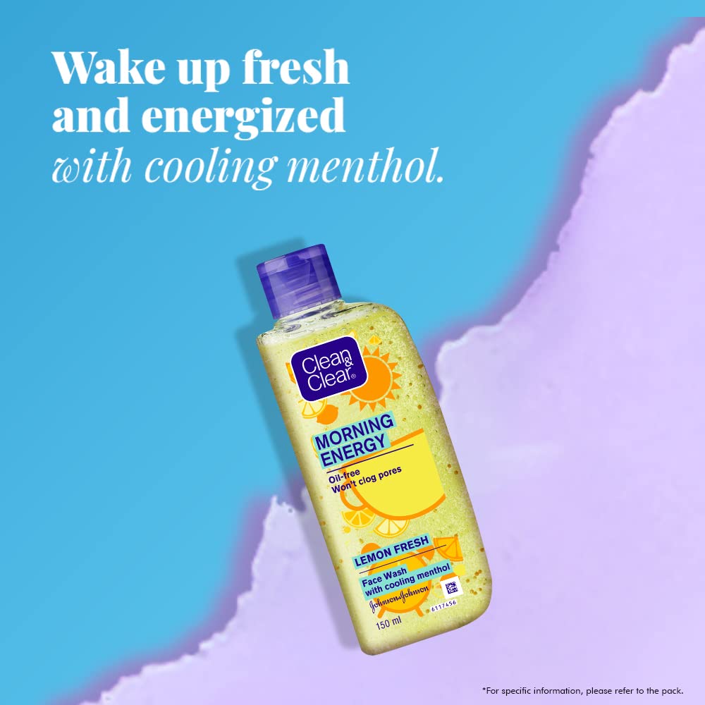 Clean & Clear Morning Energy Lemon Fresh Face Wash 100ml IDConline shop bangladeshothoba.com