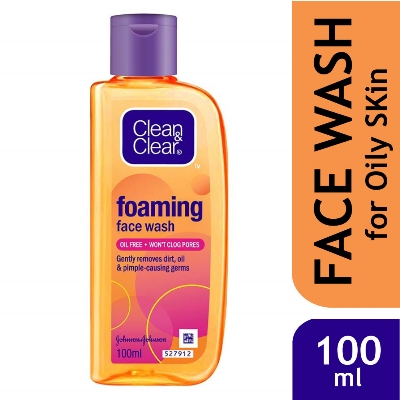 Clean & Clear Foaming Facewash for Oily Skin100ml IDConline shop bangladeshothoba.com