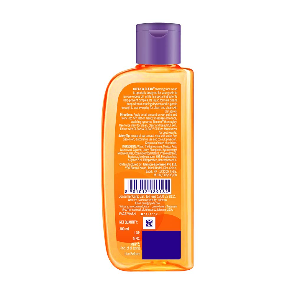 Clean & Clear Foaming Facewash for Oily Skin100ml IDConline shop bangladeshothoba.com