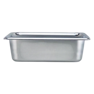 Picture of Stainless Steel Food Container with Lid commercial  (17.25×16.5×06.5) 1625A