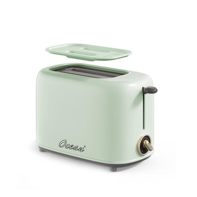 Picture of Ocean 2-Slice Bread Toaster with Dust Cover | Compact, Durable & Easy to Clean - OBTC02W1