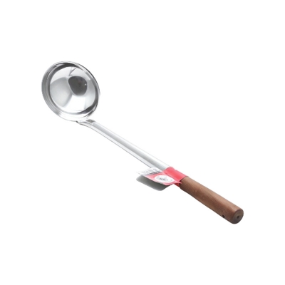 Picture of Zebra Chinese Ladle 6″ Wooden Handle - 105315