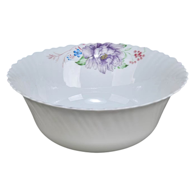 Picture of Opal Glass Serving Deep Bowl - 10″ Single Piece | Elegant & Durable | Ideal for Family Meals & Entertaining LHW100/107