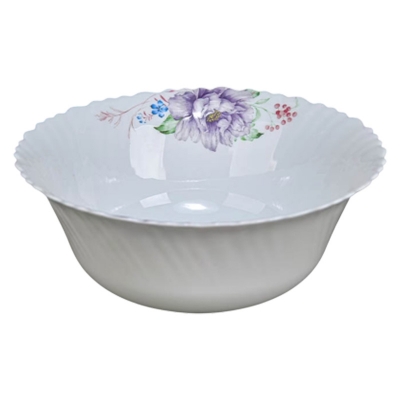 Picture of Opal Glass Serving Deep Bowl - 10″ Single Piece | Elegant & Durable | Ideal for Family Meals & Entertaining LHW100/107