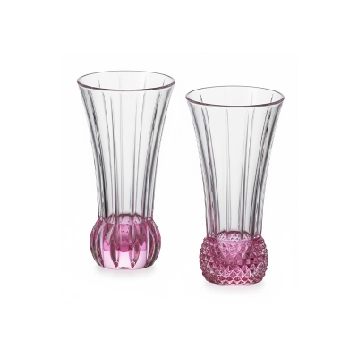 Picture of Nachtmann Crystal Spring Flower Vase 2 pcs set Pink – 103593